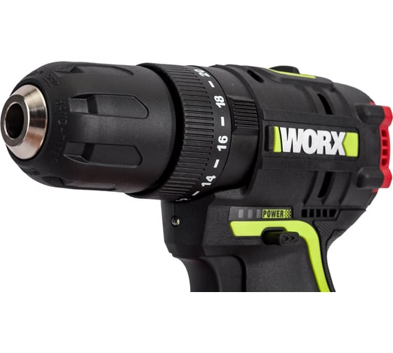Дрель-шуруповерт WORX Professional аккумуляторный ударный бесщеточный, ЗУ, в кейсе WU131X, 12 В, 40 Нм, 2 А·ч детальное изображение - 5