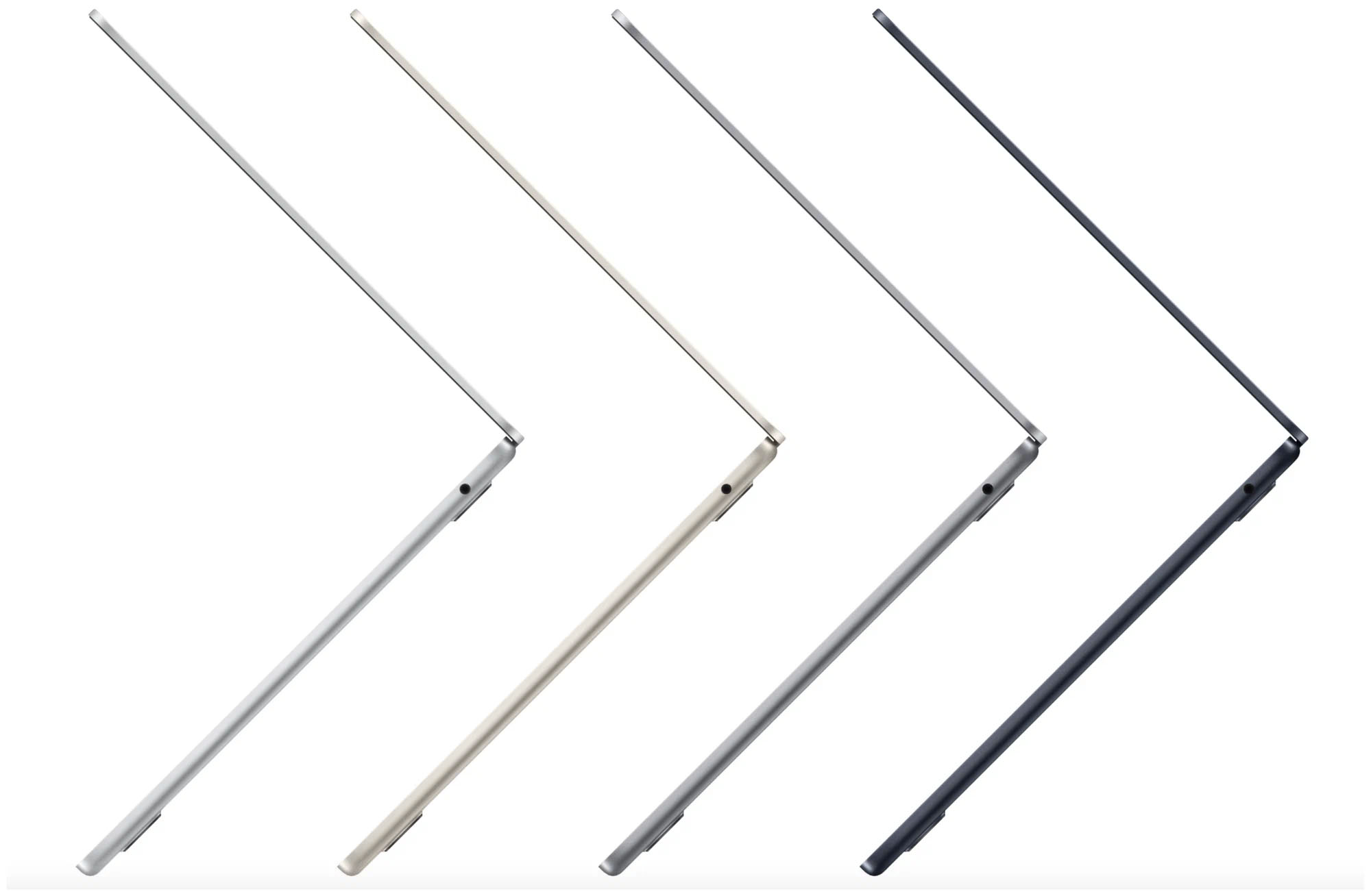 Ноутбук Apple MacBook Air 13 2022, RAM 8 ГБ, Серый Космос, SSD 512 ГБ, Apple graphics 10-core детальное изображение - 6