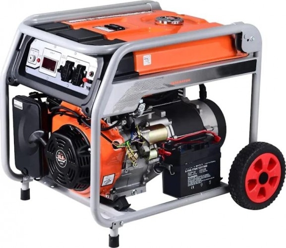 Генератор бензиновый TOR KM9500H 1011099, 7 кВт, Серый детальное изображение - 1