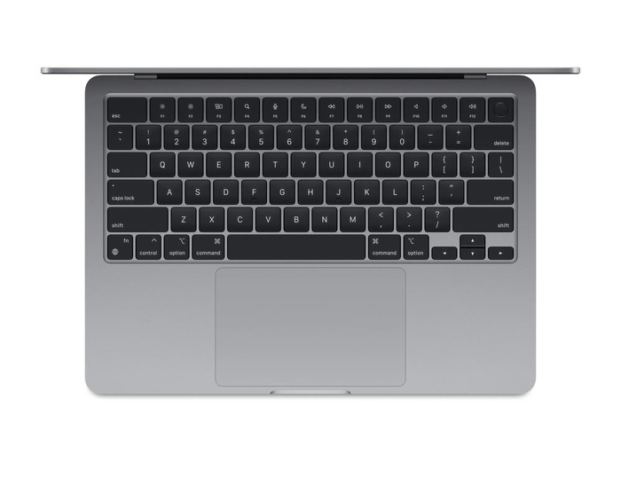 Ноутбук Apple MacBook Air 13 2024, RAM 16 ГБ, Space gray, SSD 256 ГБ, Apple graphics 8-core №2