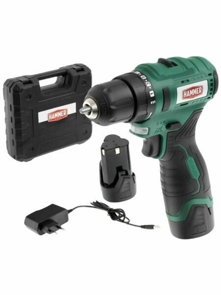 Аккумуляторная бесщеточная дрель Hammer ACD12BL, 12 В детальное изображение - 1