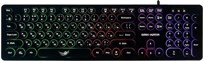 Клавиатура Dialog KGK-16U, Черный №2