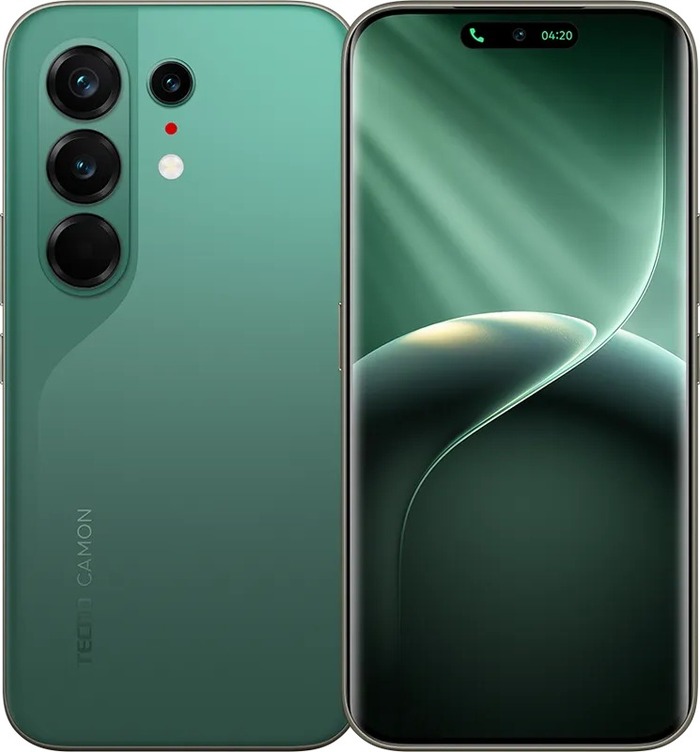 Смартфон Tecno CAMON 50 Ultra 5G 8/256 Гб, Зеленый, Dual nano SIM + eSIM №1