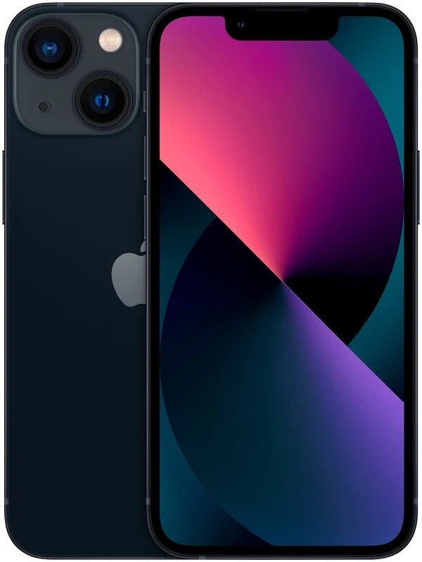 Смартфон Apple iPhone 13 256 Гб, Тёмная ночь, nano SIM + eSIM детальное изображение - 1