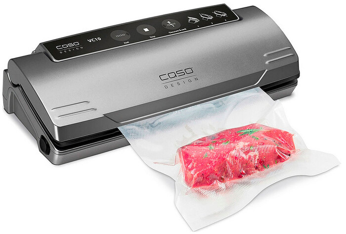 Вакуумный упаковщик Caso VC 10 PlusEdition, Серебристый №2