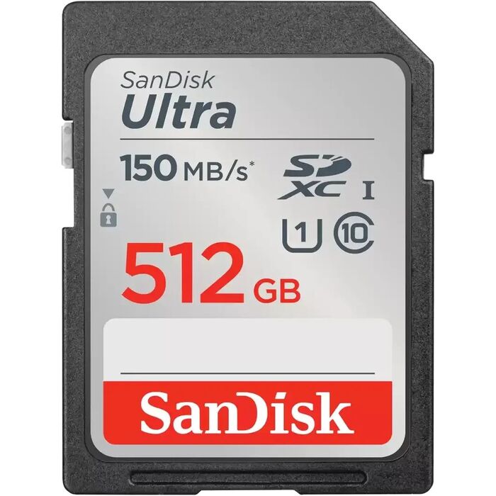 Карта памяти SanDisk Ultra SD (SDSDUNC-512G-GN6IN), 512 Гб №1