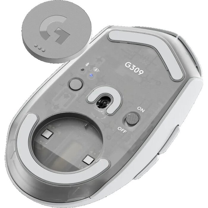 Мышь Logitech G309 Lightspeed  (910-007207910-007209), Белый №4