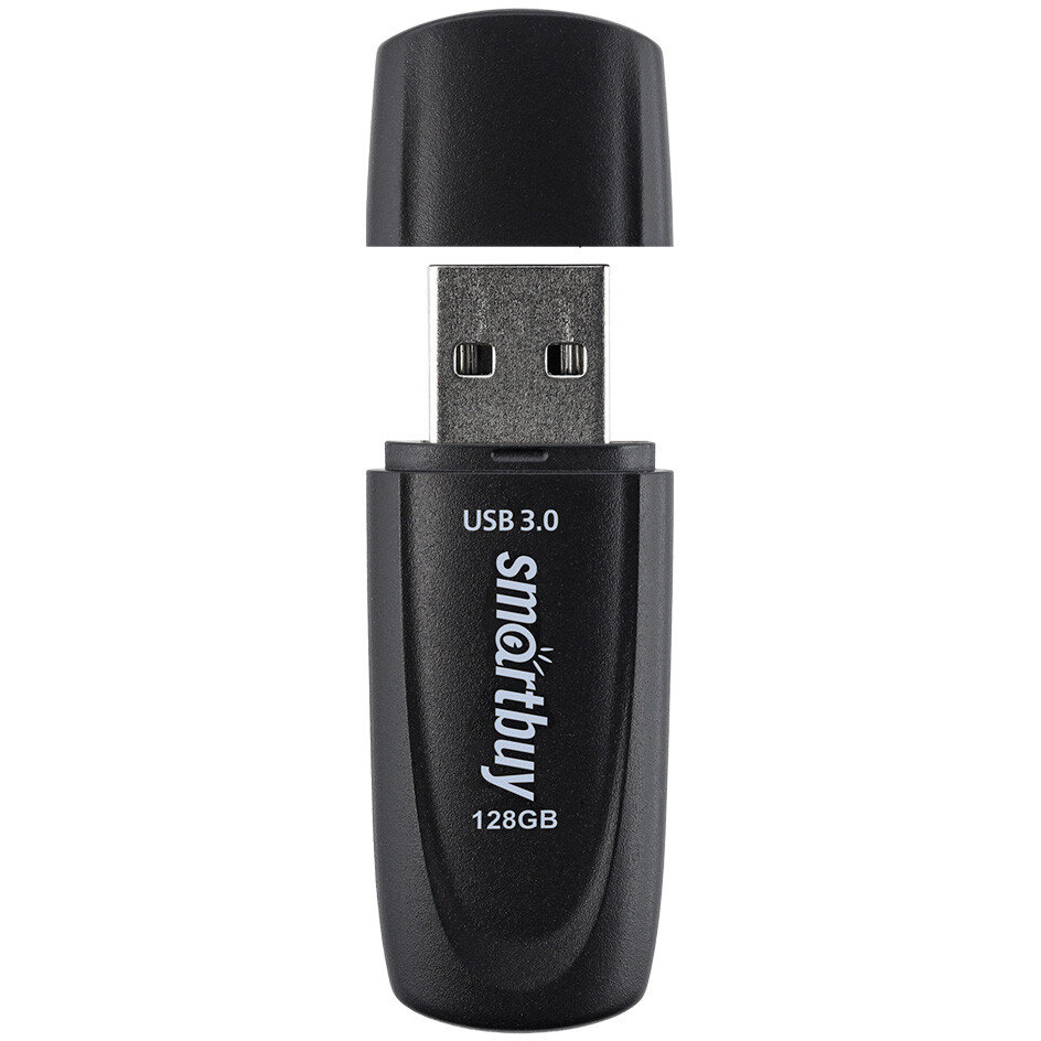 USB Flash накопитель SmartBuy Scout (SB128 ГБ3SCK) 128 ГБ, черный детальное изображение - 4