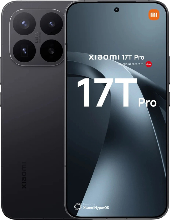 Смартфон Xiaomi 17T Pro 12/512 Гб, Черный, Dual nano-SIM + eSIM №3