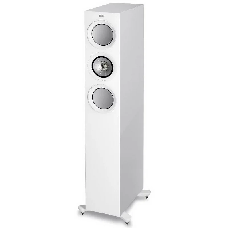 Напольная акустика KEF R5 Gloss, Белый детальное изображение - 3