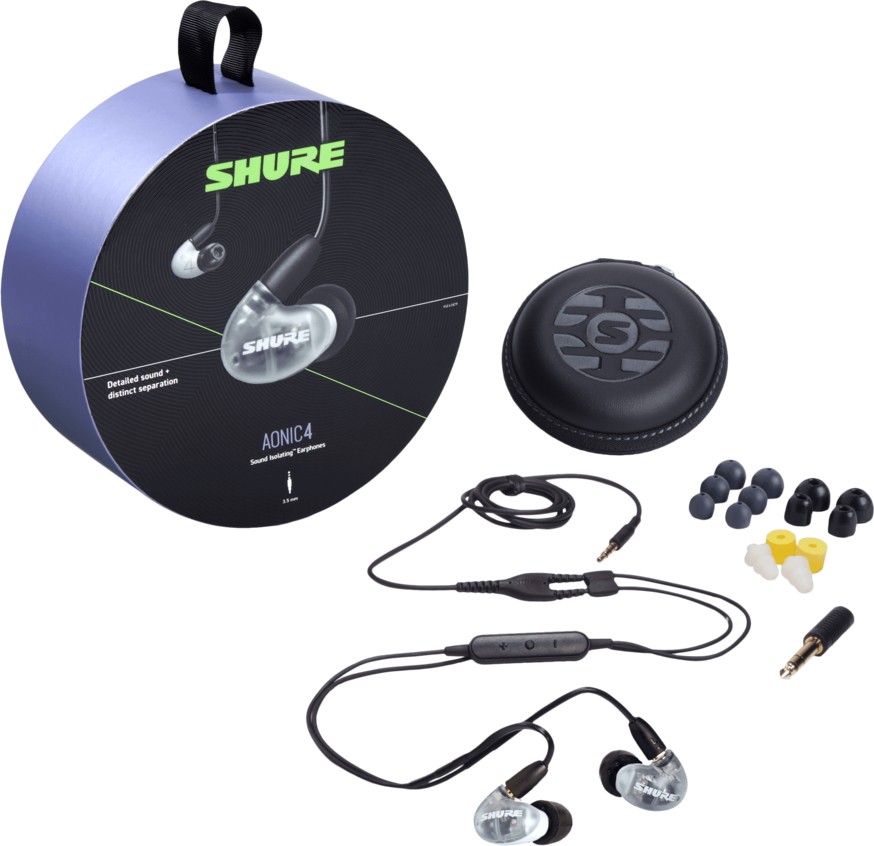 Проводные наушники Shure AONIC 4, Черный детальное изображение - 4