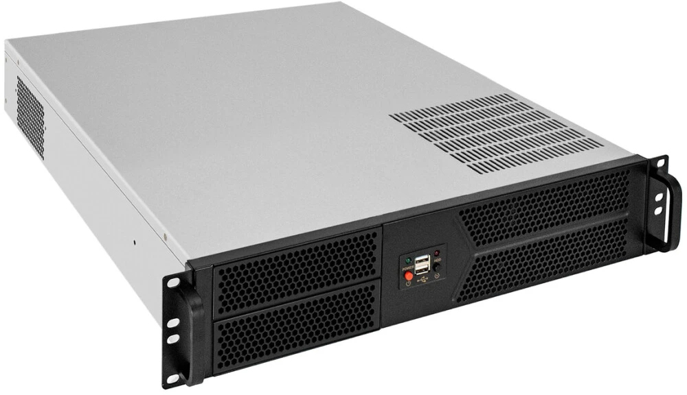 Серверный корпус ExeGate Pro 2U550-04/2U-500ADS, 500 Вт, Черный детальное изображение - 1