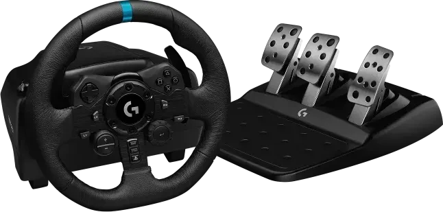 Руль Logitech True Force G923, Черный детальное изображение - 1