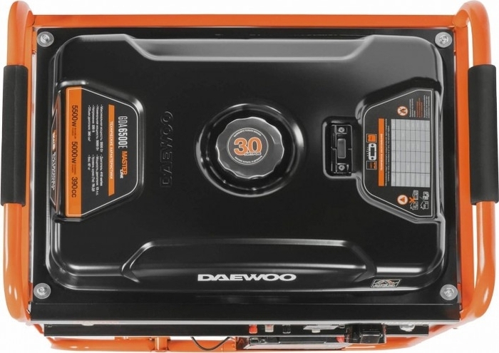 Генератор бензиновый DAEWOO GDA 6500E, 5 кВт, Оранжевый №14