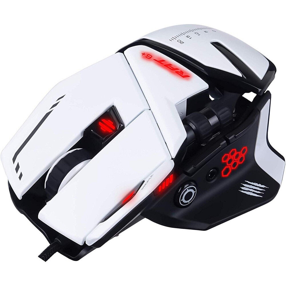 Мышь Mad Catz R.A.T.6+, Белый детальное изображение - 2