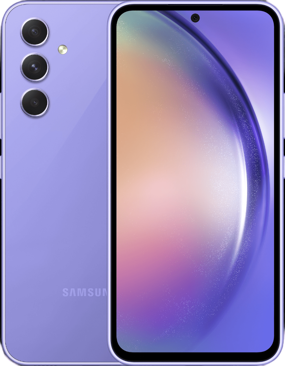 Смартфон Samsung Galaxy A54 128 ГБ, Лаванда, Dual nano SIM Смартфон Samsung Galaxy A54 6/128 ГБ, Лаванда, Dual nano SIM детальное изображение - 1