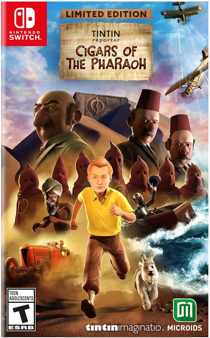 Игра Tintin Reporter: Cigars of the Pharaoh - Limited Edition для Nintendo Switch (Русские субтитры) детальное изображение - 1