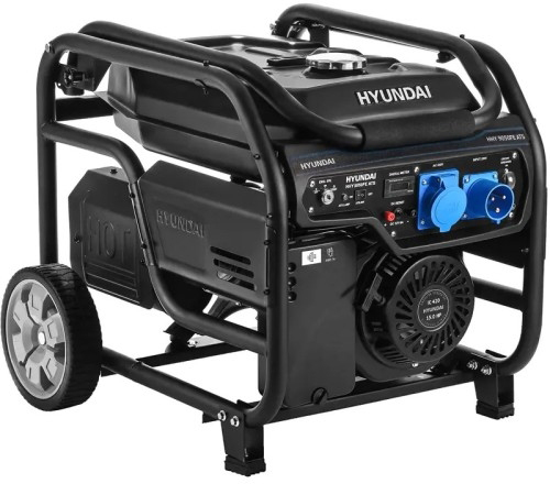 Генератор бензиновый HYUNDAI HHY 9050FE, 6 кВт, Черный детальное изображение - 1