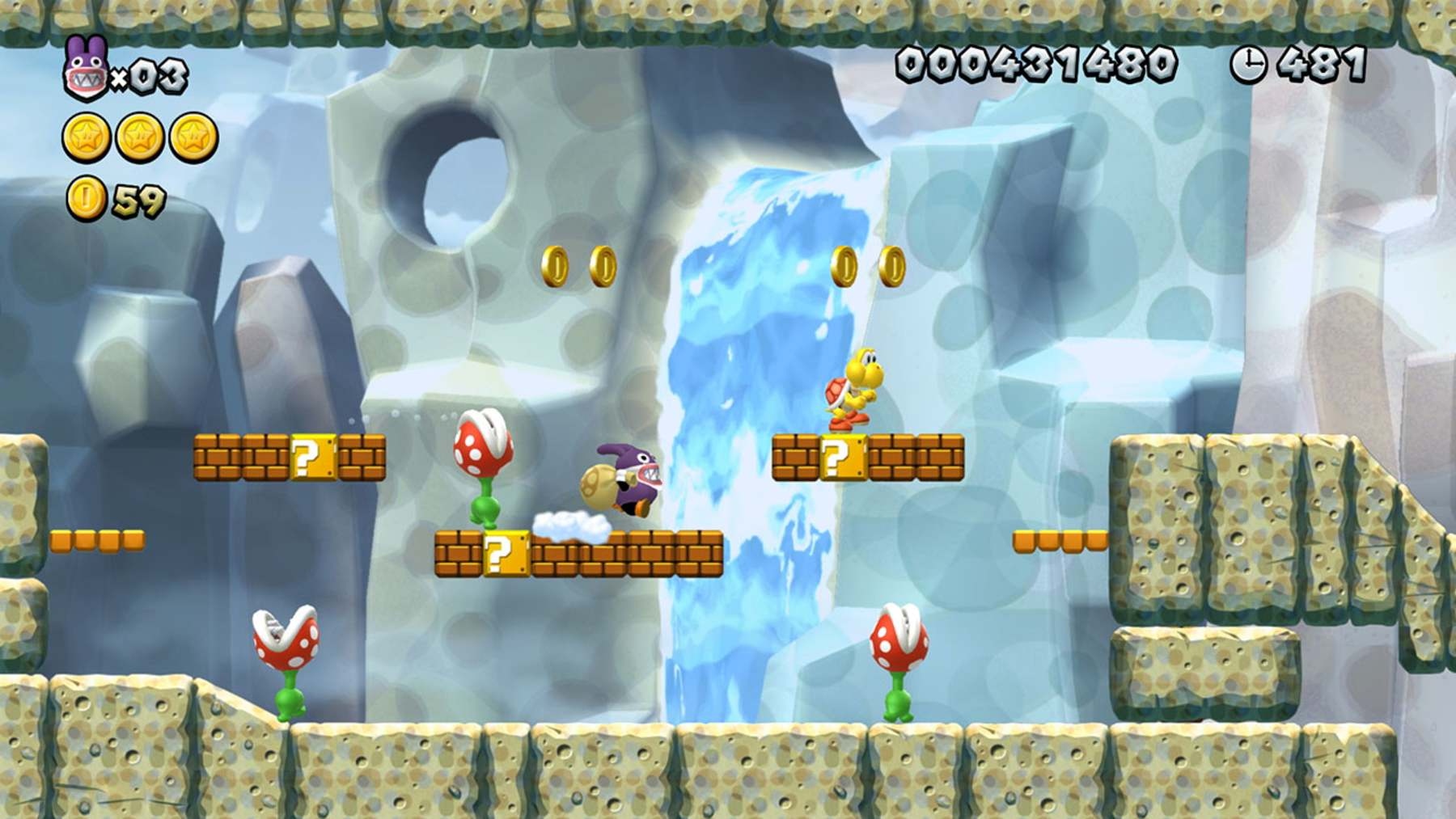 Игра New Super Mario Bros. U Deluxe для Nintendo Switch (Русские субтитры) детальное изображение - 6