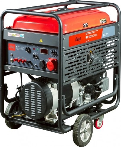 Генератор бензиновый FUBAG BS19000 DA ES 641060, 17 кВт, Красный детальное изображение - 2