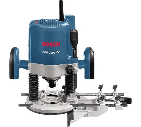 Фрезер Bosch GOF 2000 CE 0.601.619.770, 2000 Вт, Голубой детальное изображение - 1