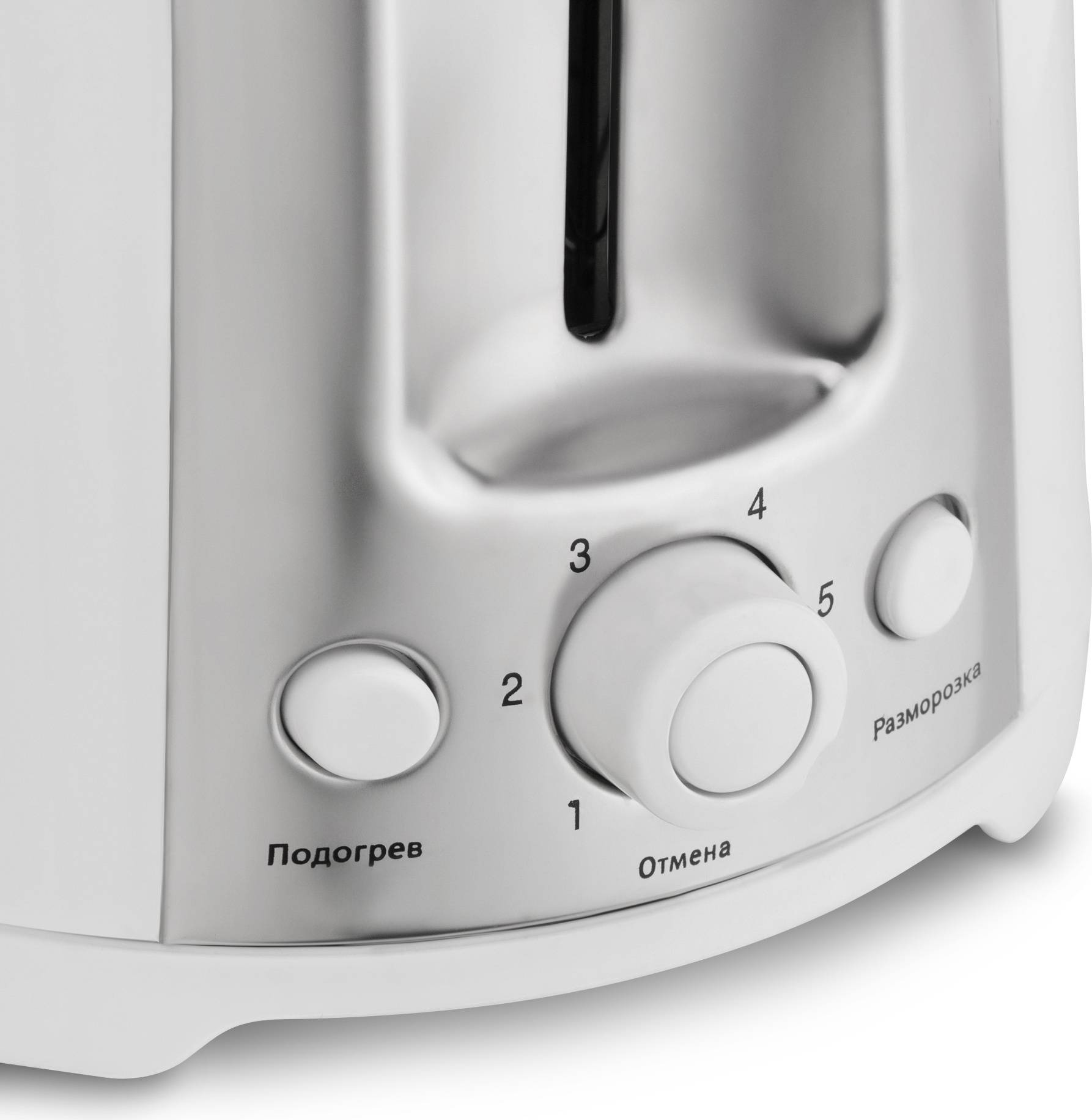 Тостер Vitek VT-1582, Белый детальное изображение - 4