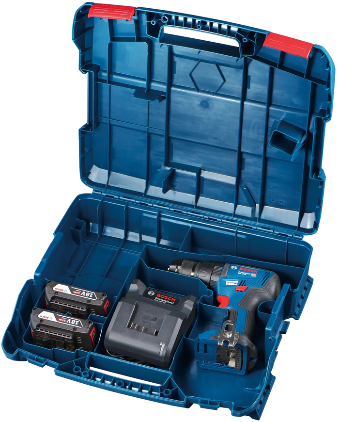 Аккумуляторная ударная дрель-шуруповерт Bosch GSB 18V-50 06019H5120, 2 акб, 50 Нм, 18 В №3