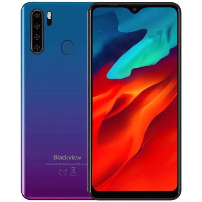Смартфон Blackview A80 Plus 64 Гб, Синий, Dual nano SIM №1