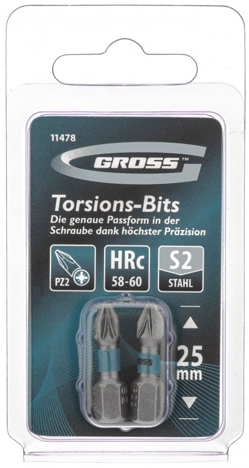 Биты, торцевые головки Gross 11478 детальное изображение - 2