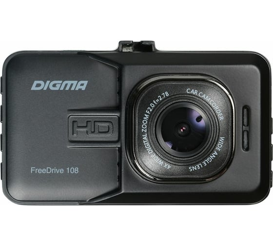 Видеорегистратор DIGMA FreeDrive 108, 1920x1080 Full HD dpi, MicroSD, 32 ГБ, Черный детальное изображение - 1