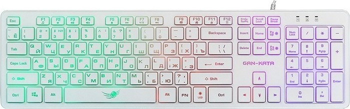 Клавиатура Dialog KGK-17U, Белый №1