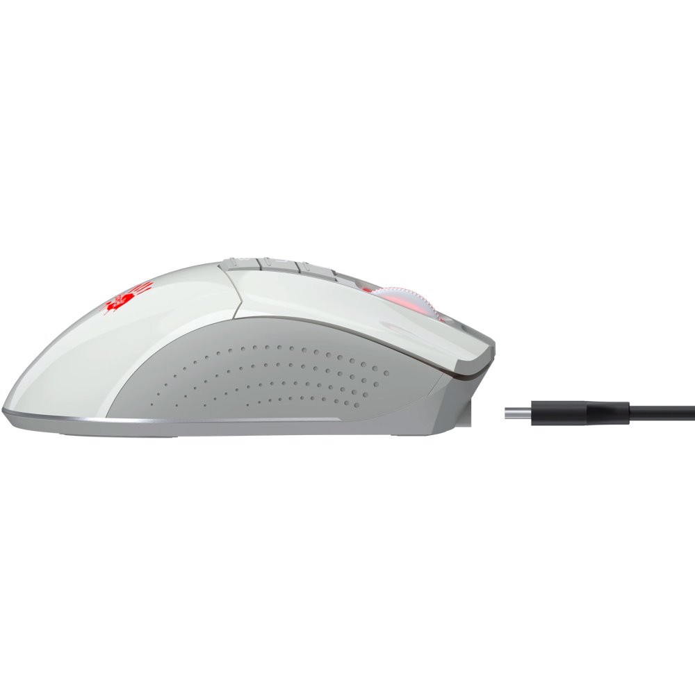 Мышь Bloody R90 Plus, Белый детальное изображение - 4