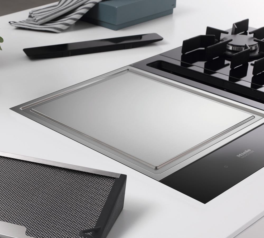 Тепан-яки с индукционной панелью Miele CS 7632 FL, Черный/Серебристый детальное изображение - 2