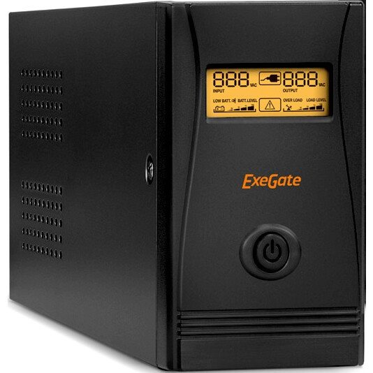 ИБП ExeGate SpecialPro Smart LLB-650 LCD (EURO,RJ,USB) детальное изображение - 1