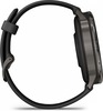 Смарт-часы Garmin Venu 4 45 мм, Темно-серый с черным ремешком вариант - 3
