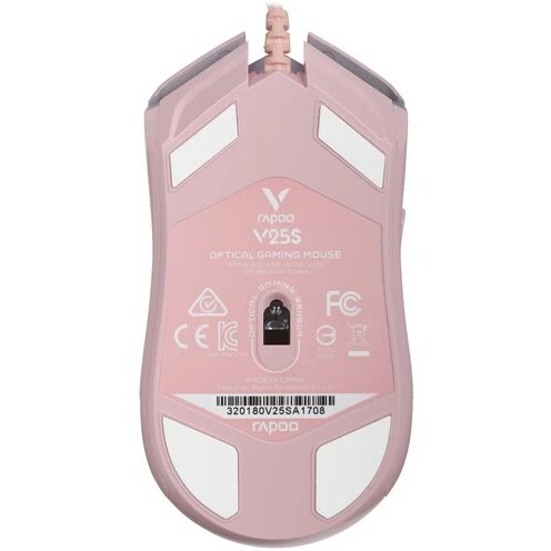 Мышь Rapoo V25S, Розовый детальное изображение - 4