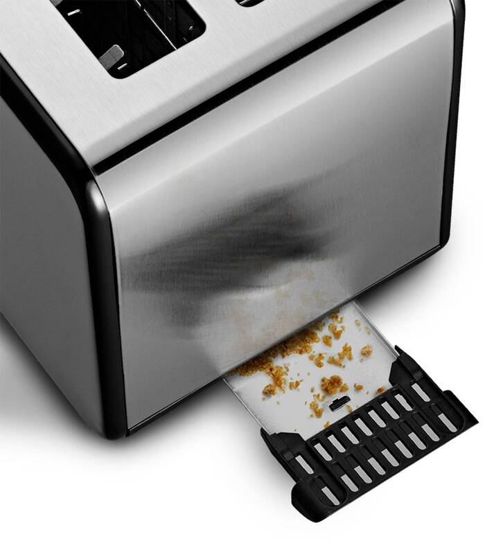 Тостер Kitfort КТ-2058, Черный №4