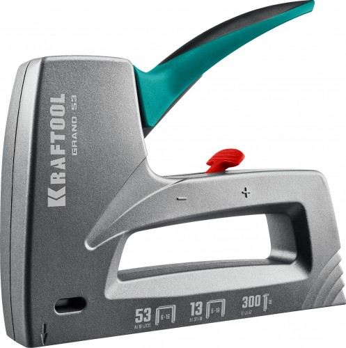 Скобозабиватель ручной KRAFTOOL GRAND-53 рессорный тип 53(6-16мм)/13/300 3193 детальное изображение - 1