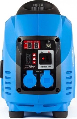 Генератор бензиновый ЗУБР ЗИГ-3500, 3 кВт, Синий детальное изображение - 5