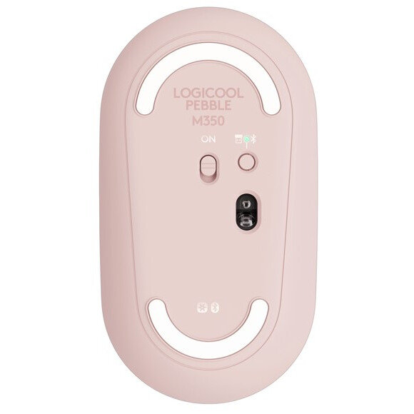 Мышь Logitech M350 Pebble Rose (910-005717910-005575), Розовый детальное изображение - 3