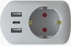 Сетевой фильтр Ritmix RM-012C, 1.2 м, Белый вариант - 2