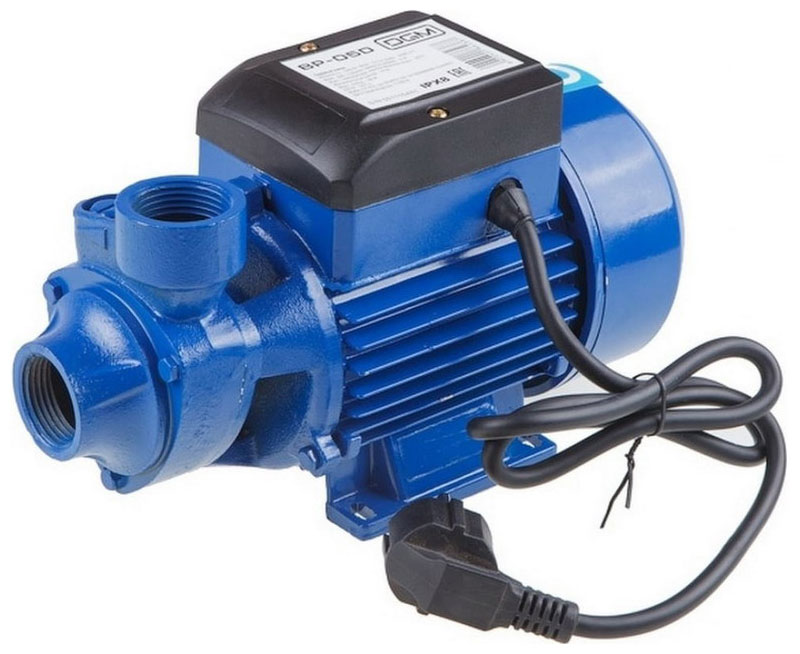 Насос DGM BP-05D, 36.6 л/мин, 25 мм, напор 38 м, d=100 мм, 500 Вт, Синий детальное изображение - 1