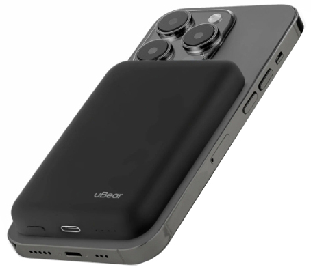 Внешний аккумулятор uBear Flow PD20W (PB10BL5000-PDM), 5000 мАч, Черный детальное изображение - 2