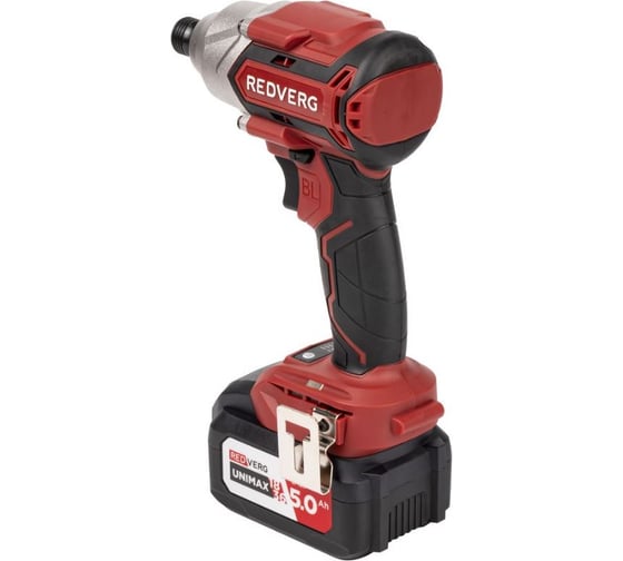 Винтоверт аккумуляторный ударный бесщеточный REDVERG RD-IDR18BLK/U 00006686448, 18 В детальное изображение - 3