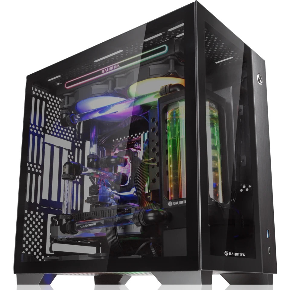 Корпус Raijintek Paean Mini, Черный детальное изображение - 1