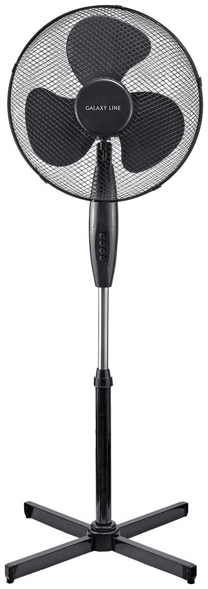 Вентилятор напольный Galaxy LINE GL8105, 60 Вт, Черный детальное изображение - 1