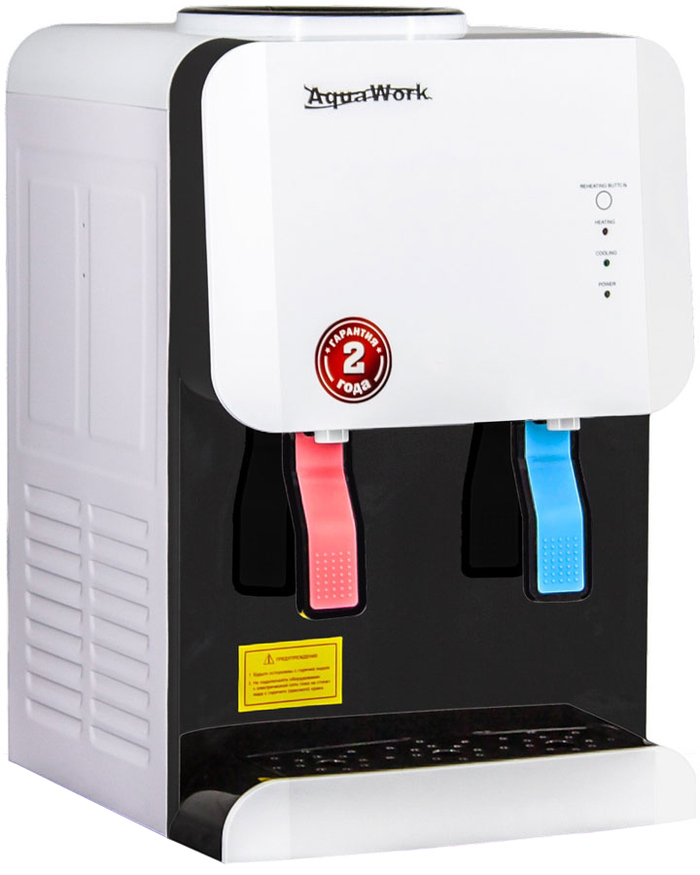 Кулер для воды Aqua Work 105-TKR (24025), Белый/Черный №1