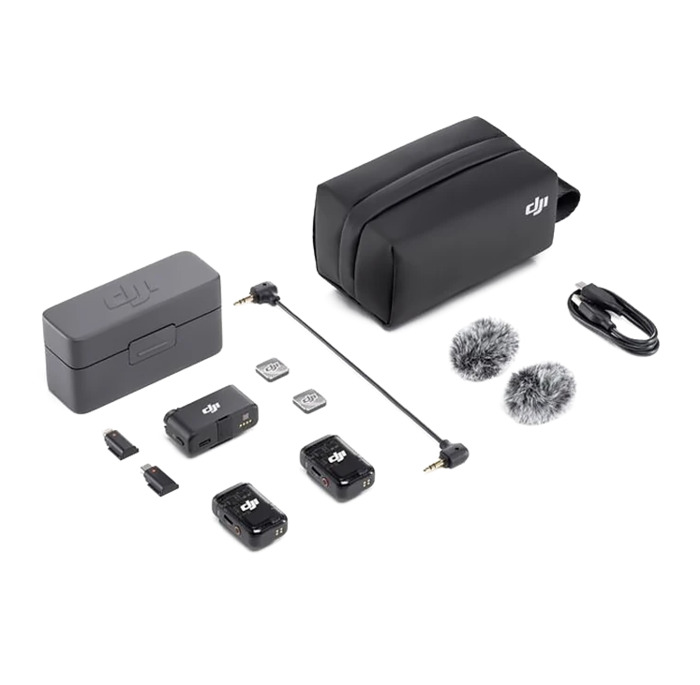 Радиосистема DJI Mic 2 (RX + 2TX), Черный №7