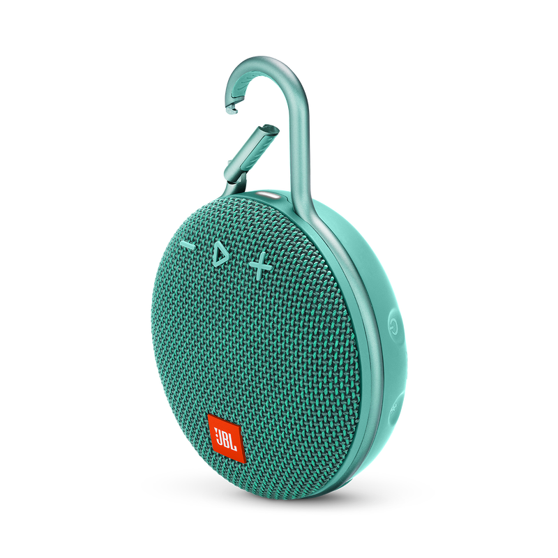 Портативная колонка JBL Clip 3 River teal, Зеленый детальное изображение - 2