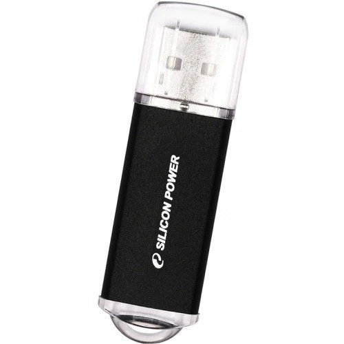 USB Flash накопитель Silicon Power Ultima II I-series (SP016 ГБUF2M01V1K) 16 ГБ, черный детальное изображение - 1
